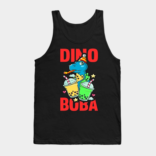 DINO BOBA Tank Top by NASMASHOP